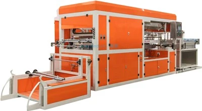 Uma Termoformadora com Pressão Servo Positiva e Negativa pode produzir produtos com uma cor espec...